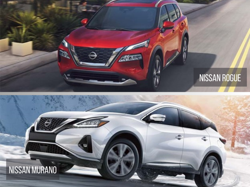 Nissan Rogue vs. Murano