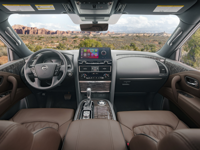 2024 Nissan Armada Interior Showing Front Seats and Touchscreen Rockville, MD