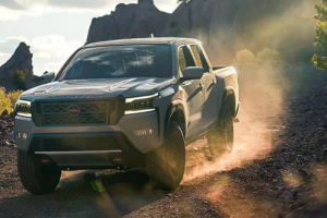 2022 Nissan Frontier off roading in Rockville, MD