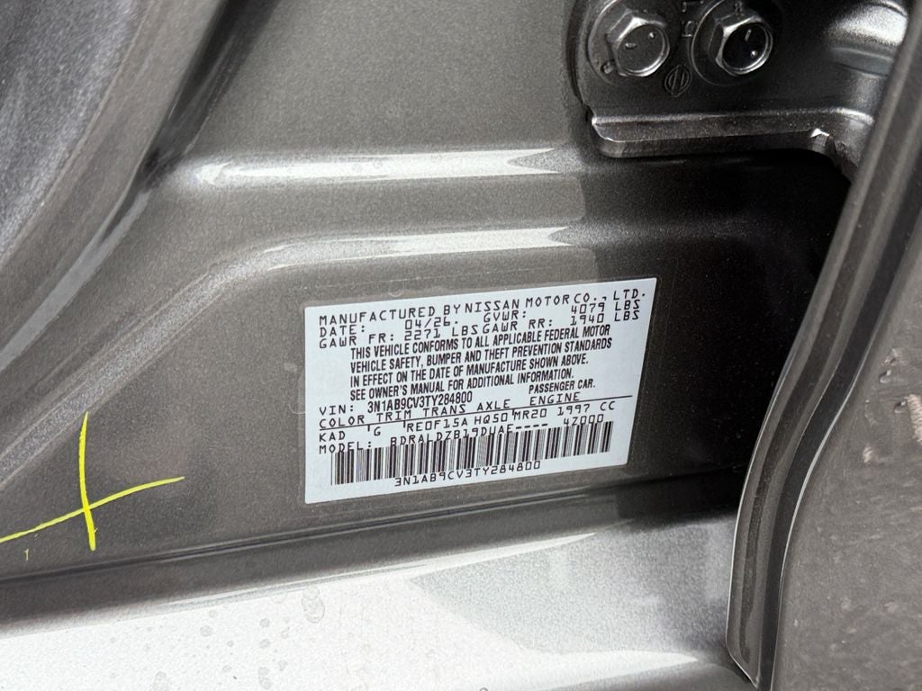 2026 Nissan Sentra SV