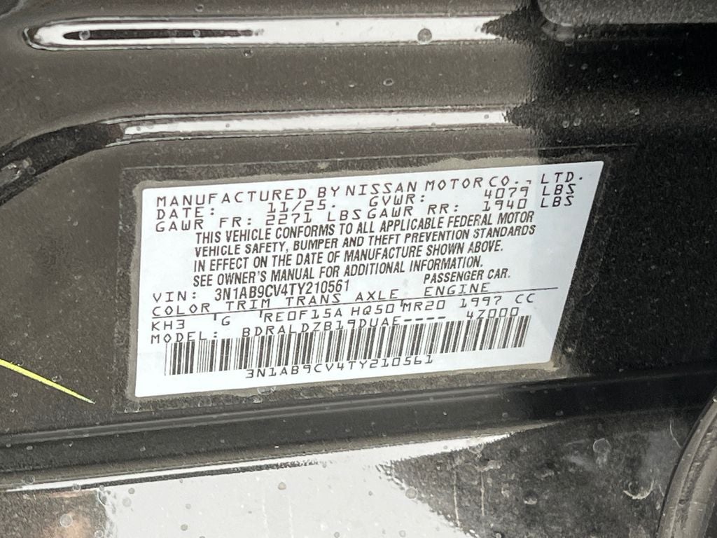 2026 Nissan Sentra SV