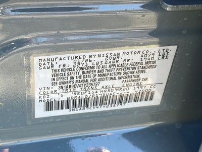 2026 Nissan Sentra SV