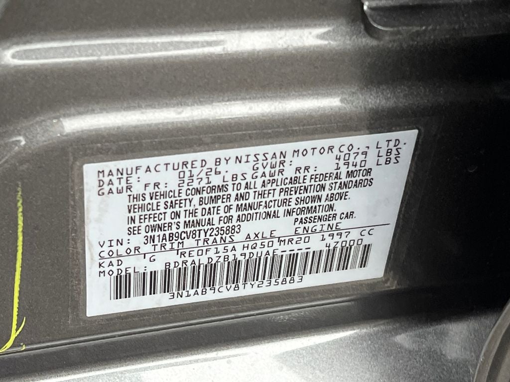 2026 Nissan Sentra SV