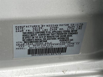 2025 Nissan Versa 1.6 S