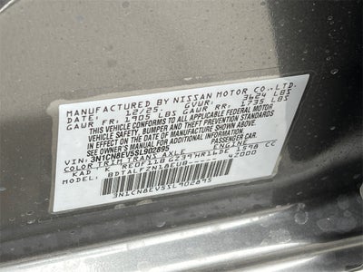 2025 Nissan Versa 1.6 SV