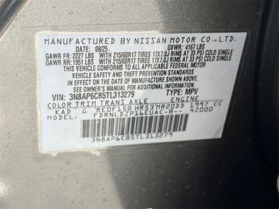 2026 Nissan Kicks SV