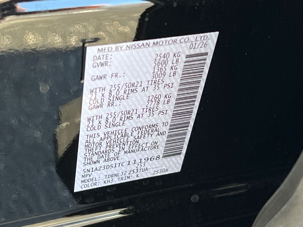 2026 Nissan Murano Platinum