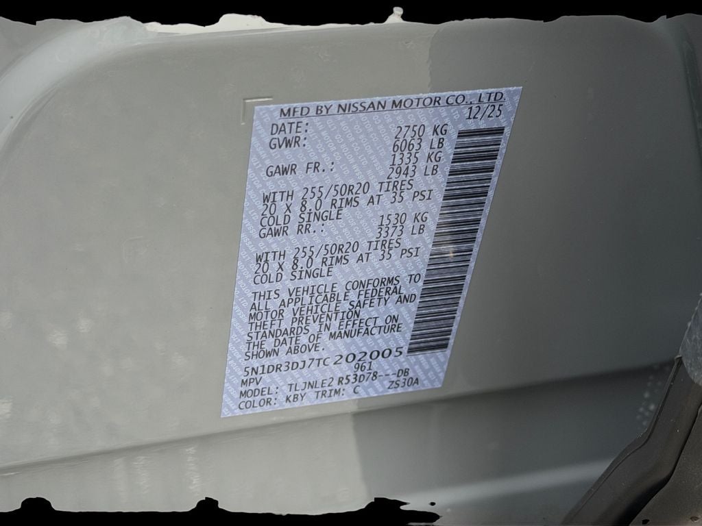 2026 Nissan Pathfinder Platinum