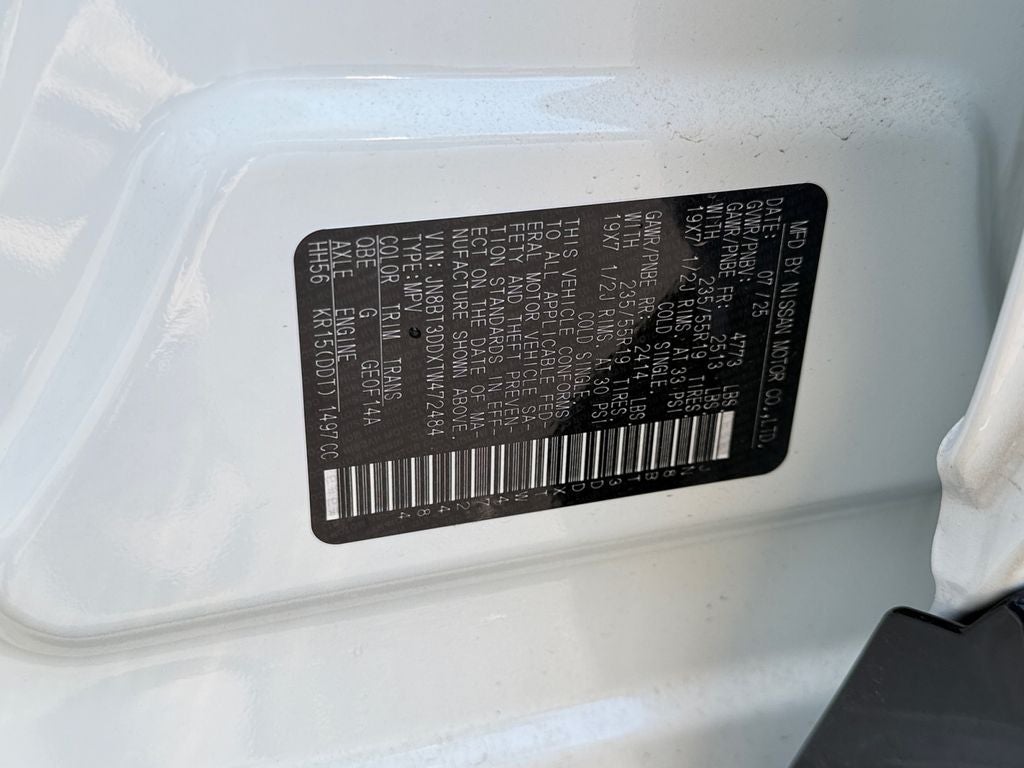 2026 Nissan Rogue Platinum
