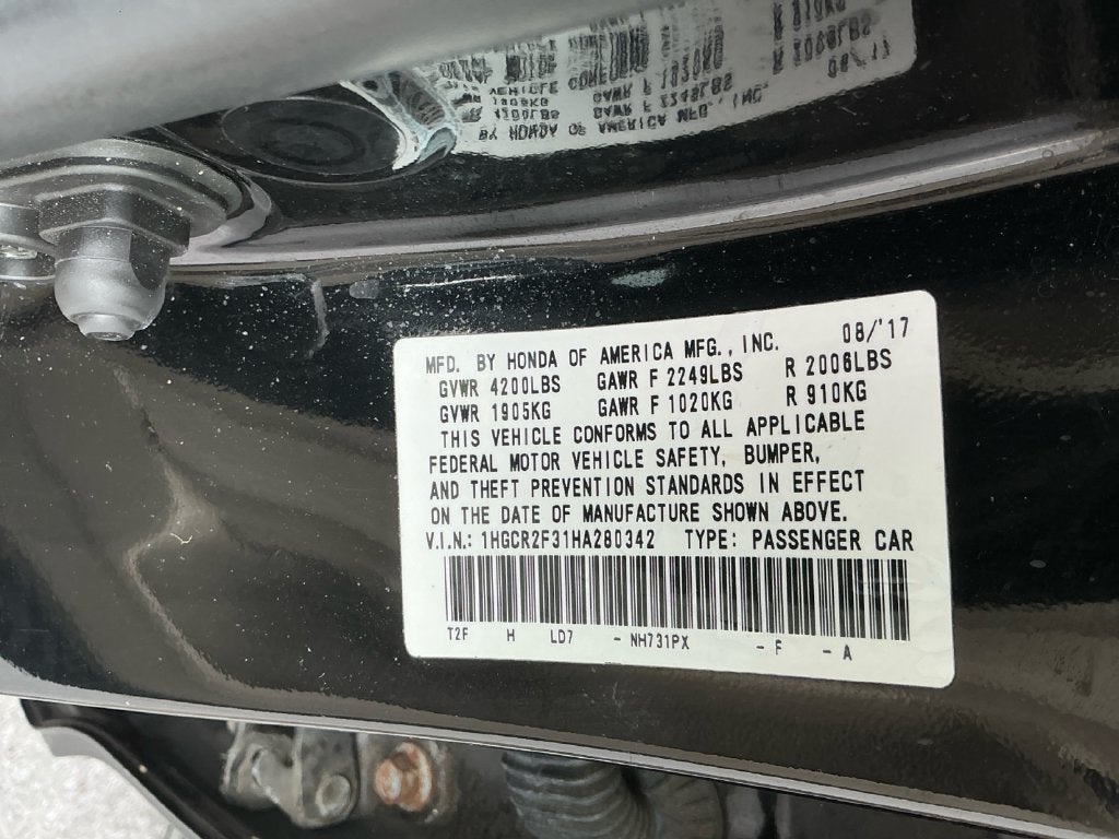 2017 Honda Accord LX