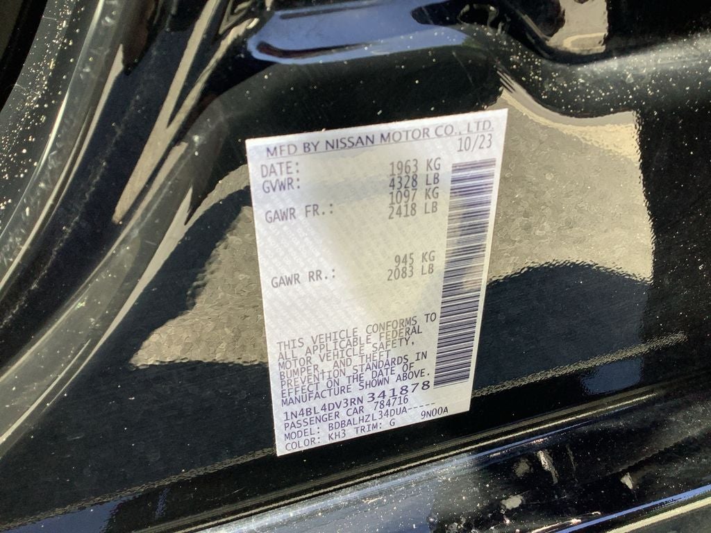 2024 Nissan Altima 2.5 SV