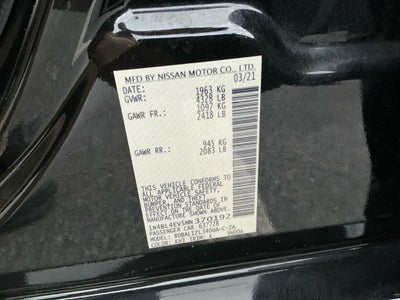 2021 Nissan Altima 2.5 SL