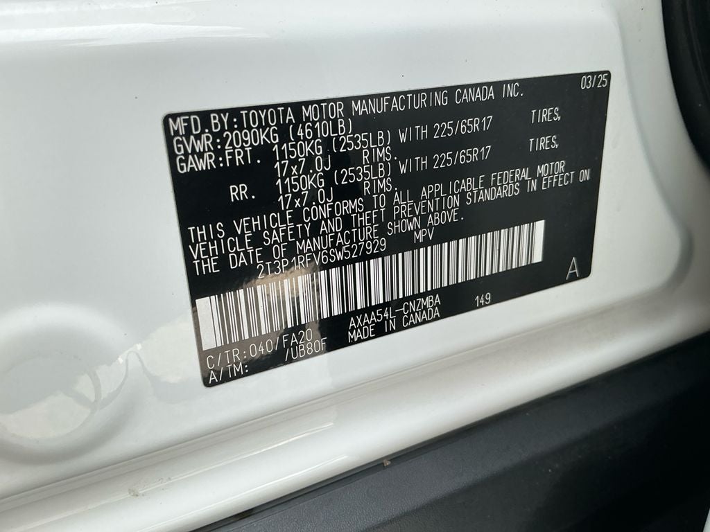 2025 Toyota RAV4 XLE