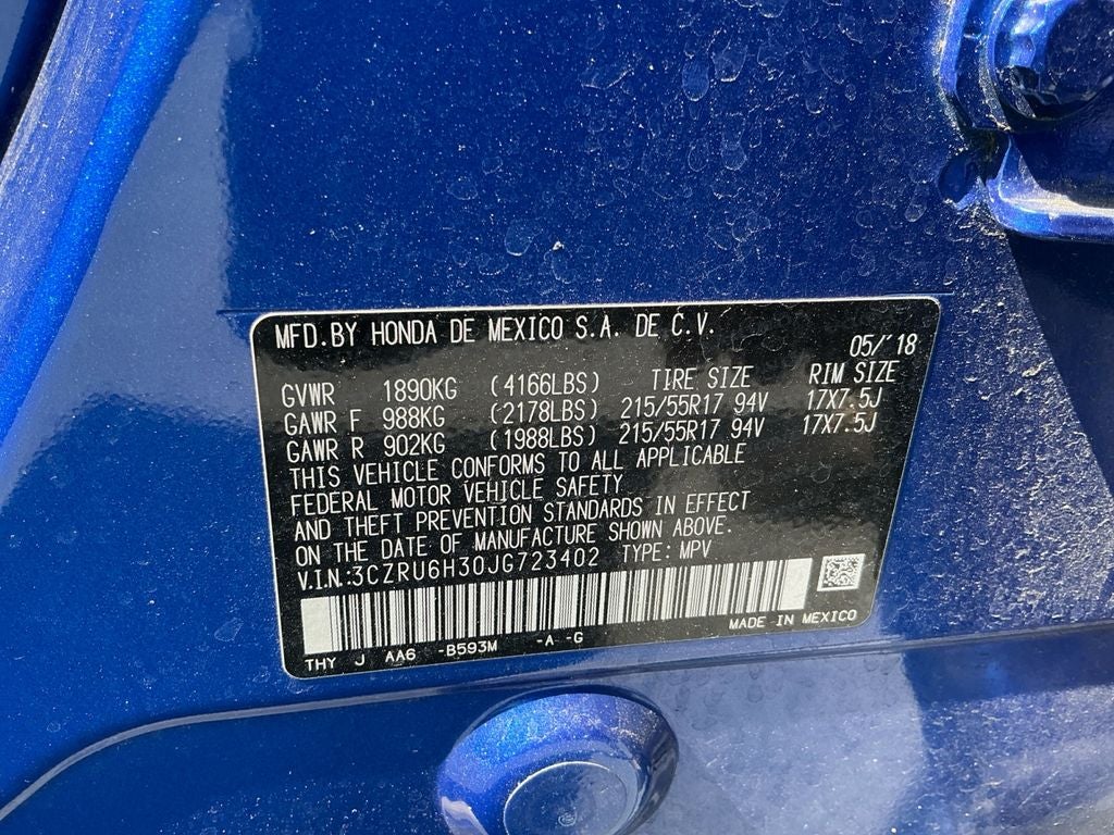 2018 Honda HR-V LX