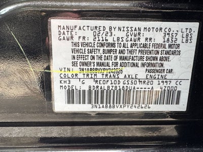 2023 Nissan Sentra S