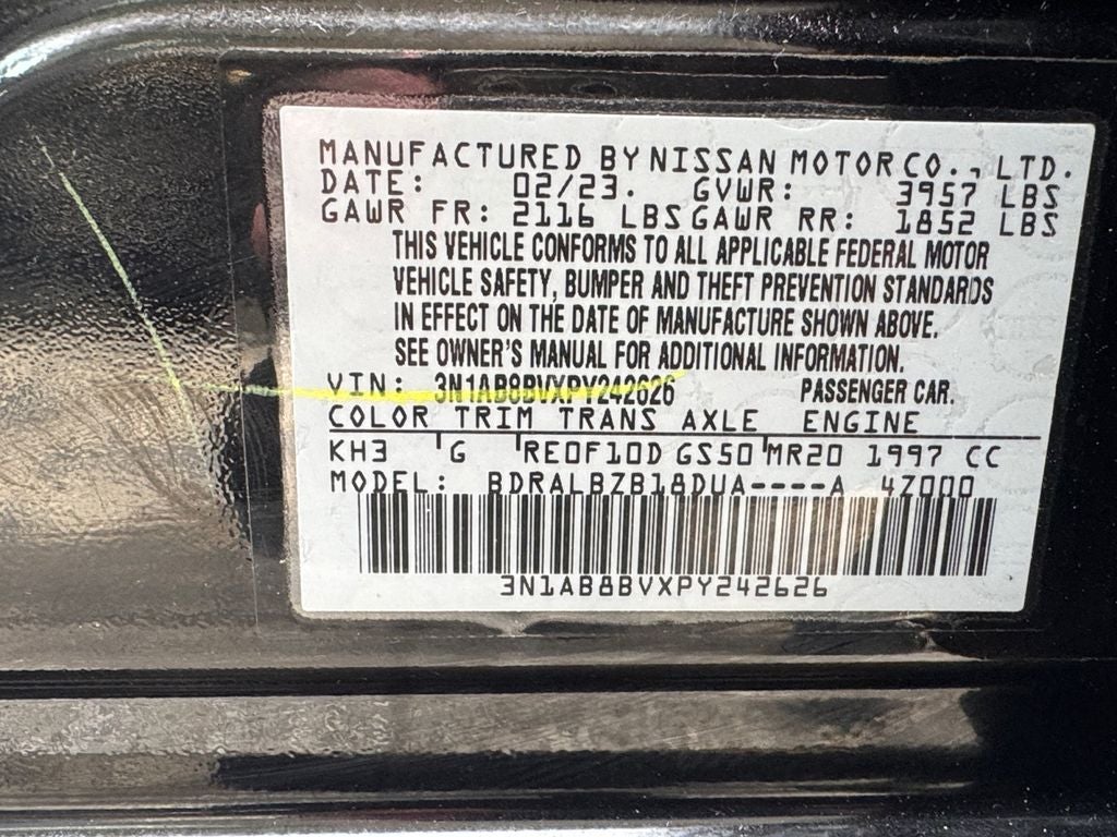 2023 Nissan Sentra S