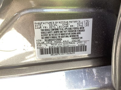 2026 Nissan Sentra SV