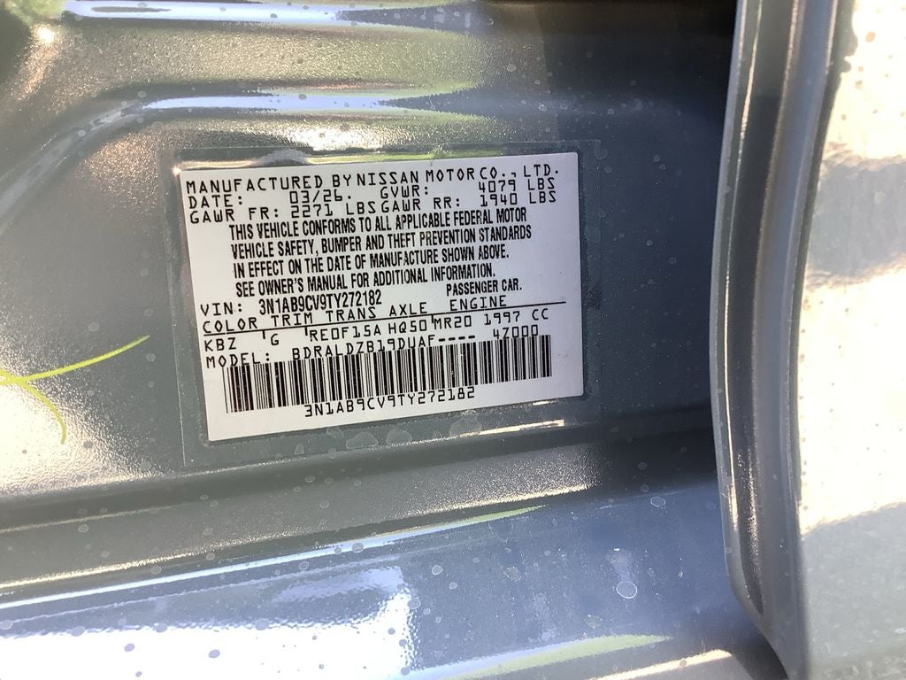 2026 Nissan Sentra SV