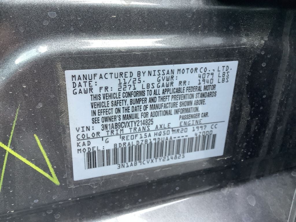 2026 Nissan Sentra SV