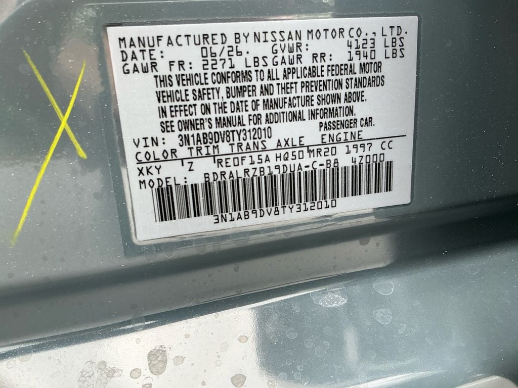 2026 Nissan Sentra SR