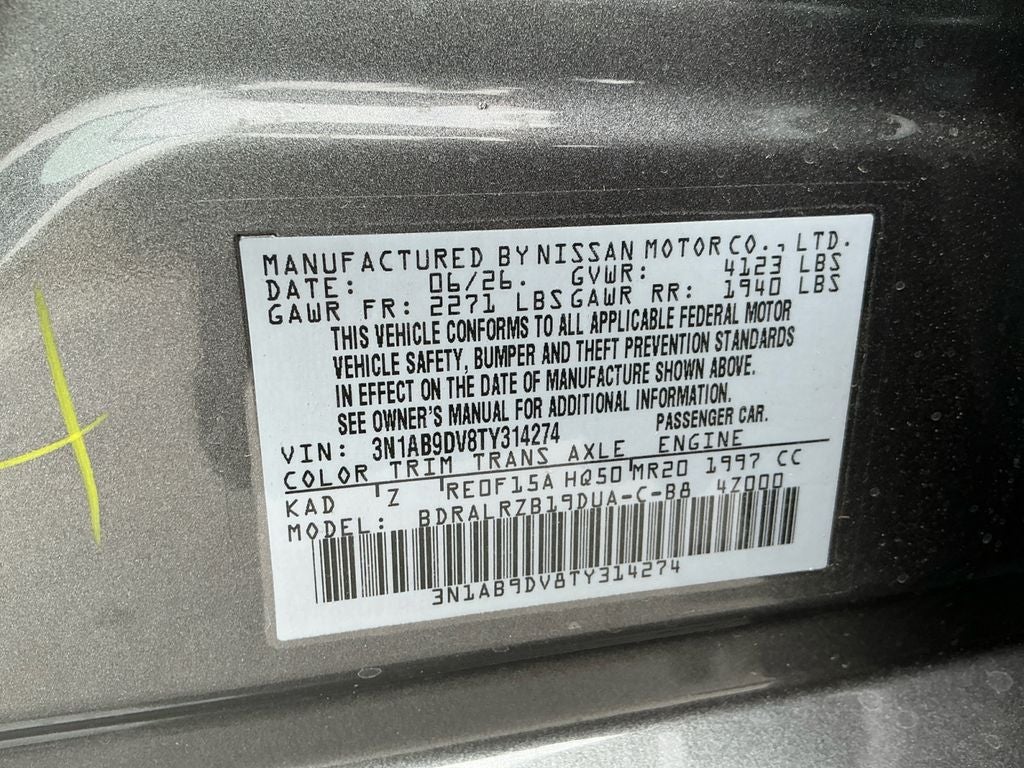2026 Nissan Sentra SR