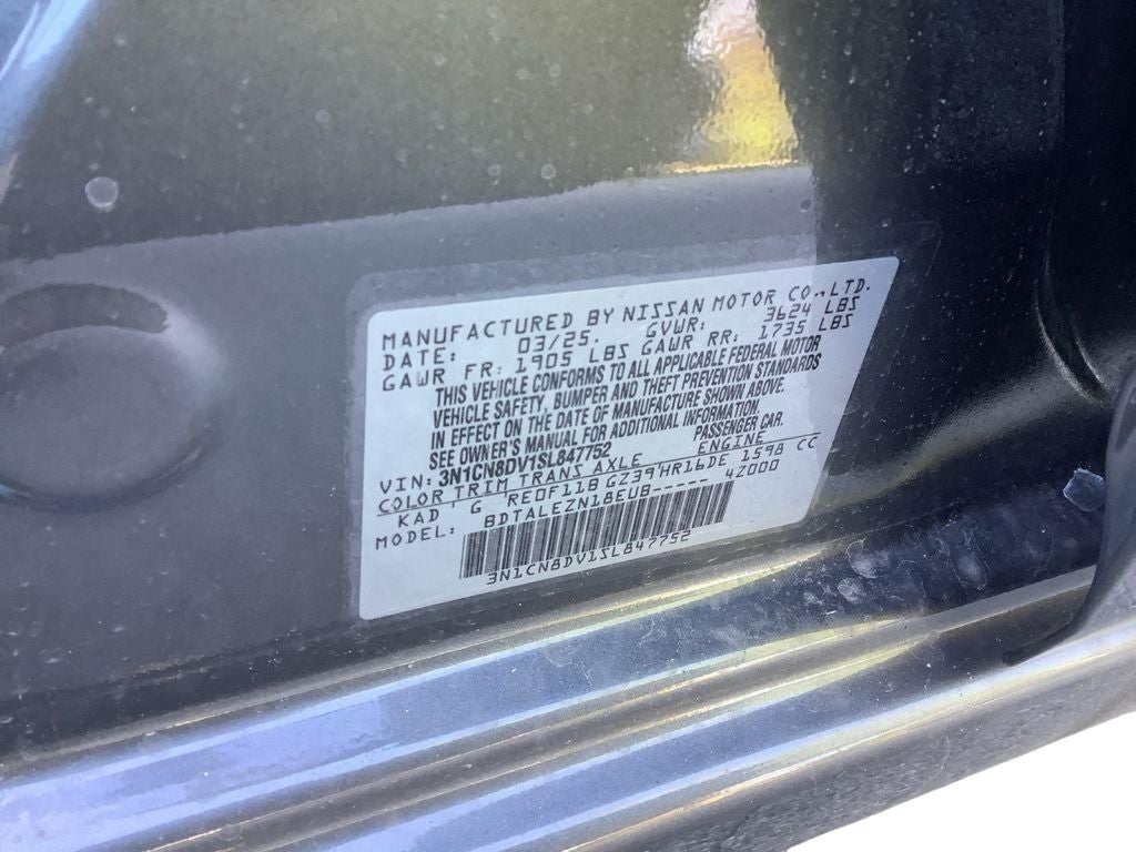 2025 Nissan Versa 1.6 S