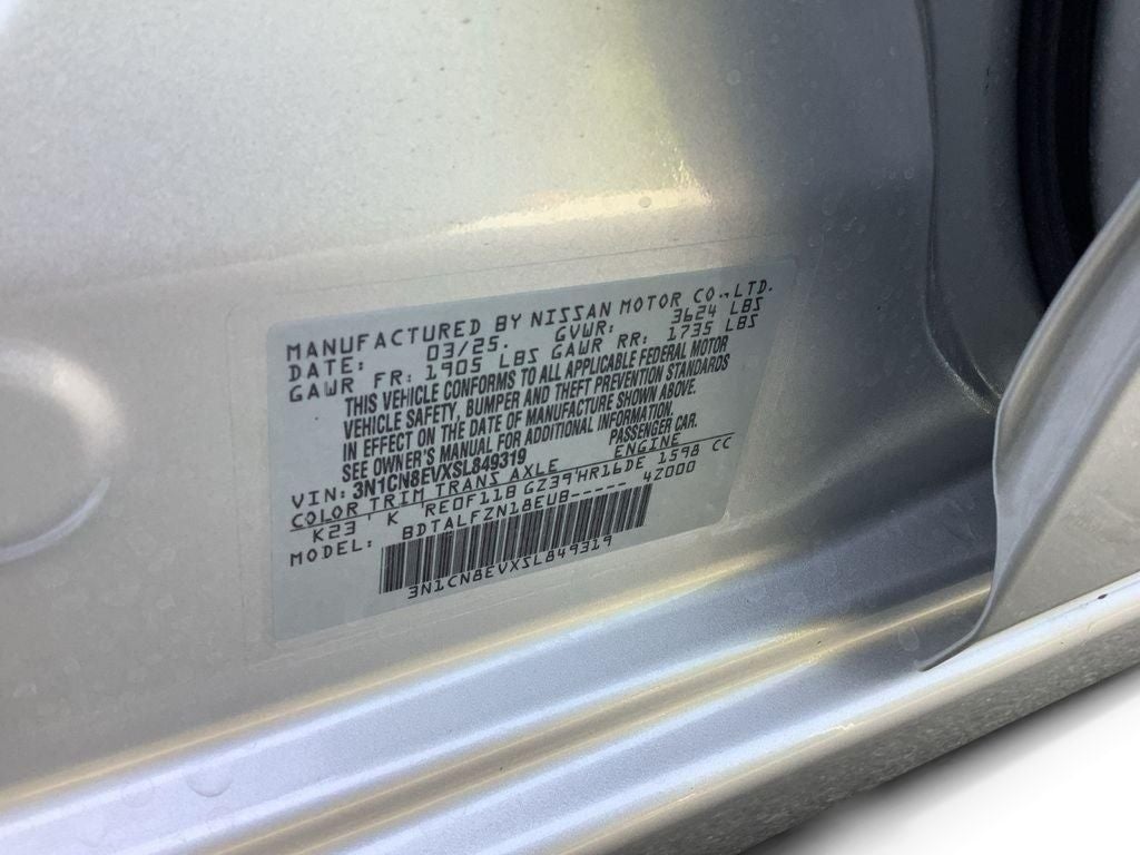 2025 Nissan Versa 1.6 SV