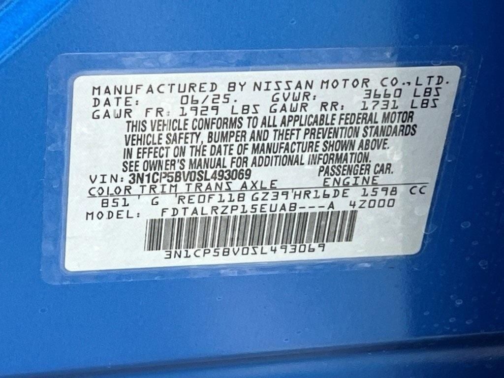 2025 Nissan Kicks Play S