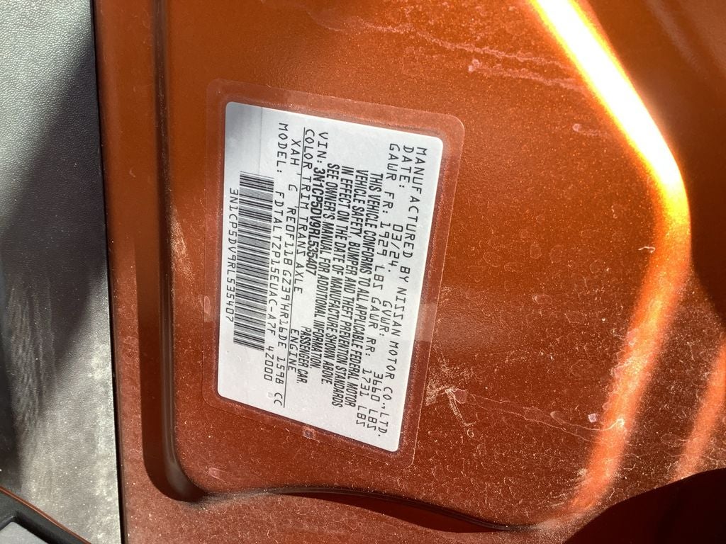 2024 Nissan Kicks SR