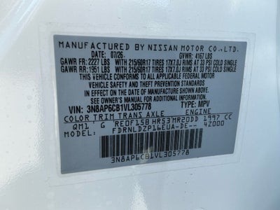 2027 Nissan Kicks SV
