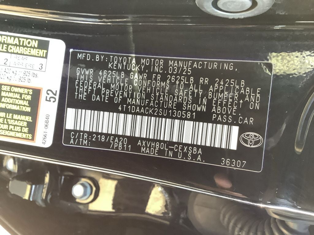 2025 Toyota Camry SE Hybrid