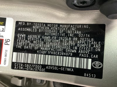 2014 Toyota Camry XLE