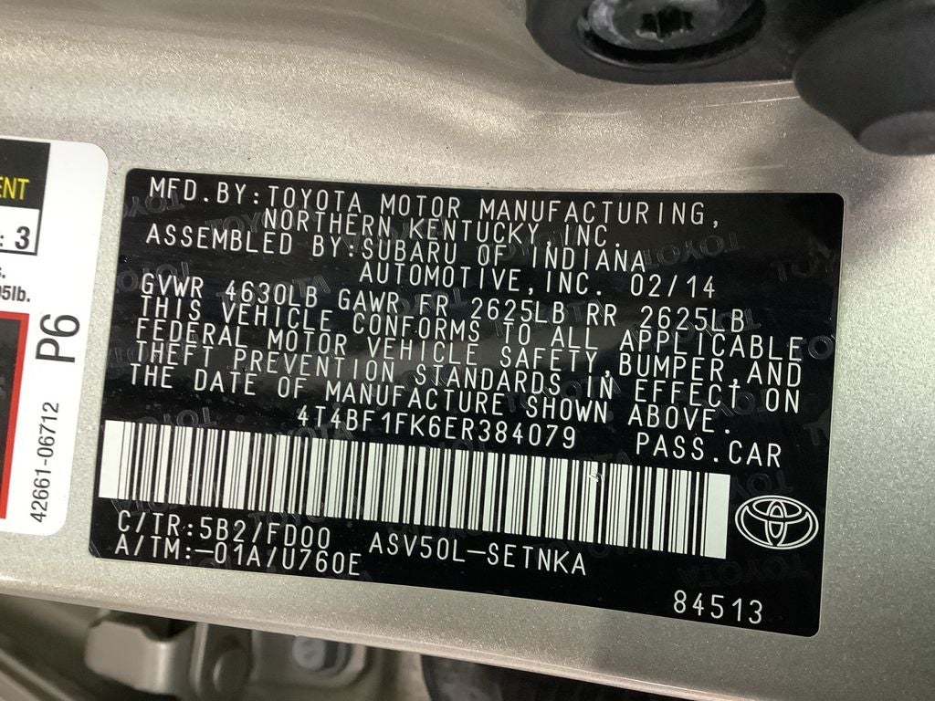 2014 Toyota Camry XLE