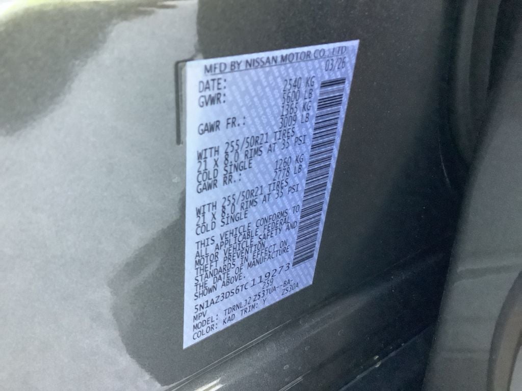 2026 Nissan Murano Platinum