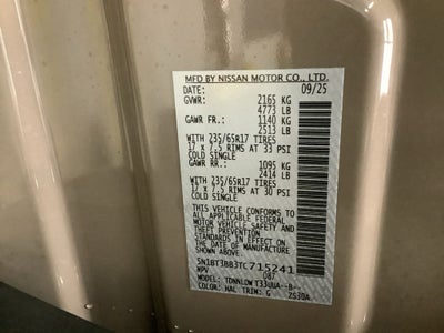 2026 Nissan Rogue Rock Creek