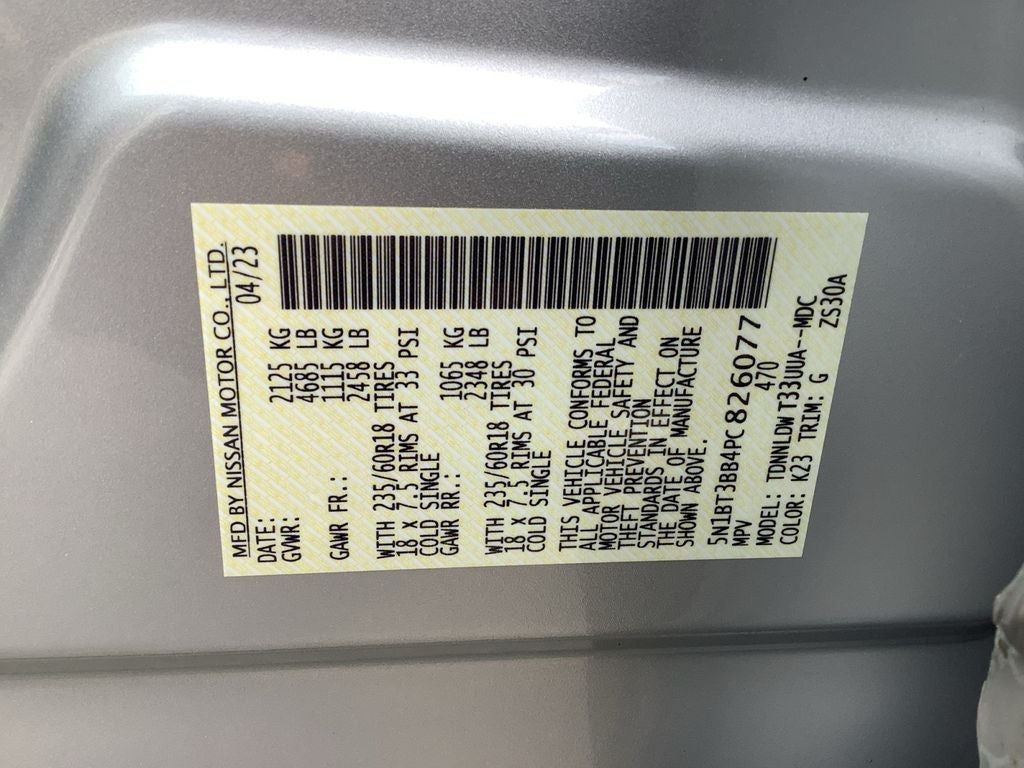 2023 Nissan Rogue SV