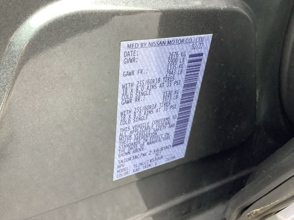 2022 Nissan Pathfinder SV Low Mileage