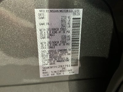 2026 Nissan Pathfinder Rock Creek