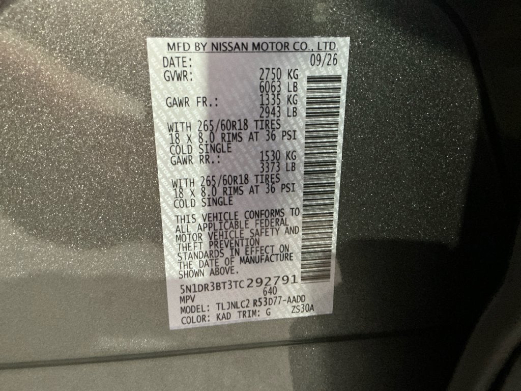 2026 Nissan Pathfinder Rock Creek