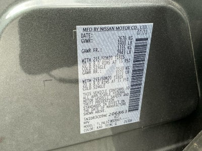 2022 Nissan Pathfinder SL