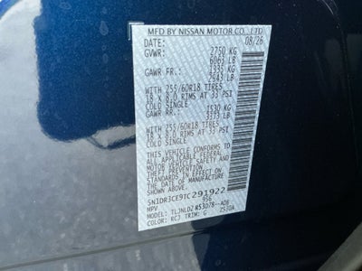 2026 Nissan Pathfinder SL