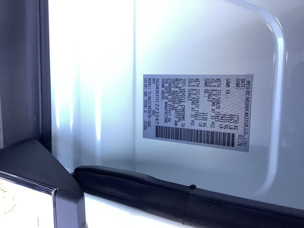 2026 Nissan Pathfinder Platinum