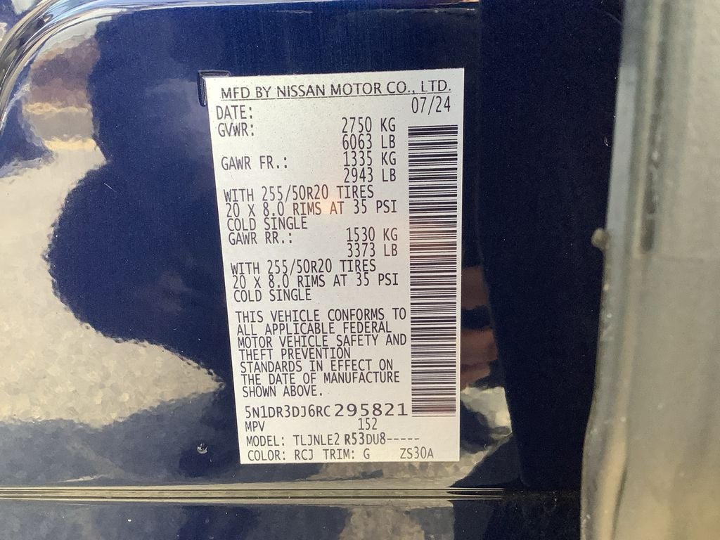 2024 Nissan Pathfinder Platinum