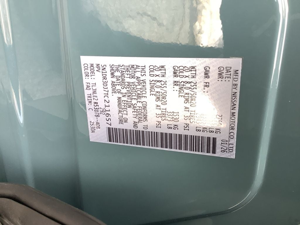 2026 Nissan Pathfinder Platinum