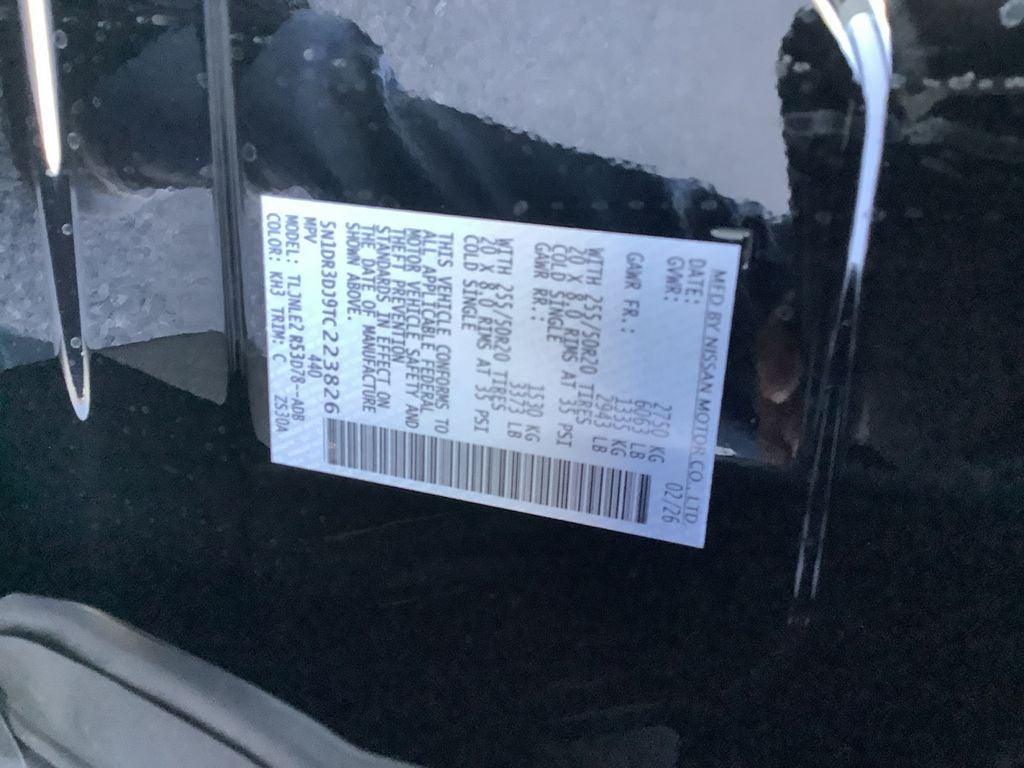 2026 Nissan Pathfinder Platinum
