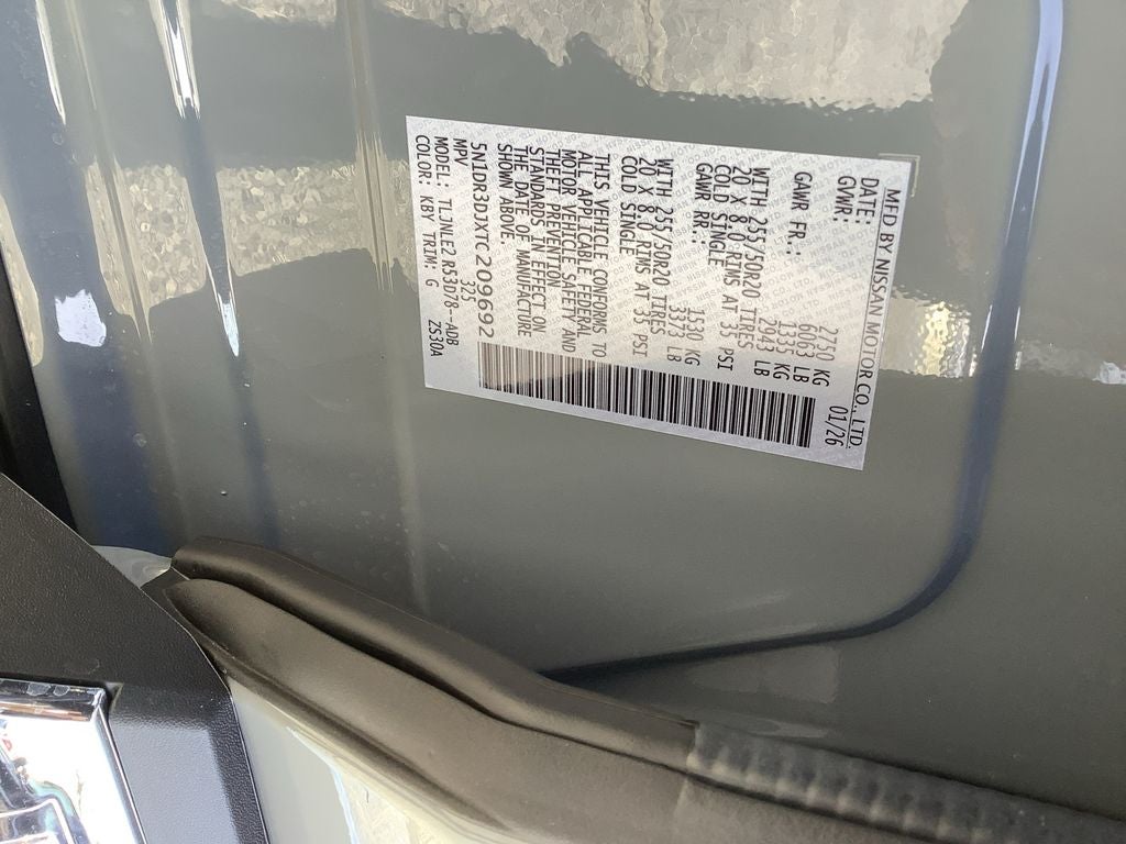 2026 Nissan Pathfinder Platinum