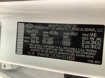 2024 Hyundai Tucson SEL AWD