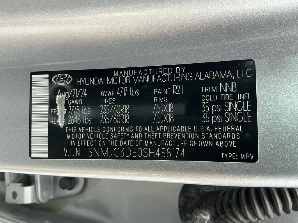 2025 Hyundai Tucson SEL Convenience