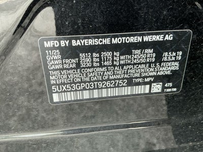 2026 BMW X3 30 xDrive