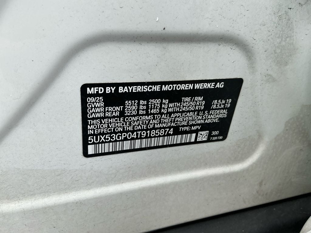 2026 BMW X3 30 xDrive